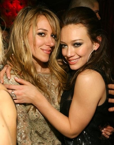 Haylie and Hilary Duff