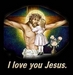 I Love you Jesus - christianity icon
