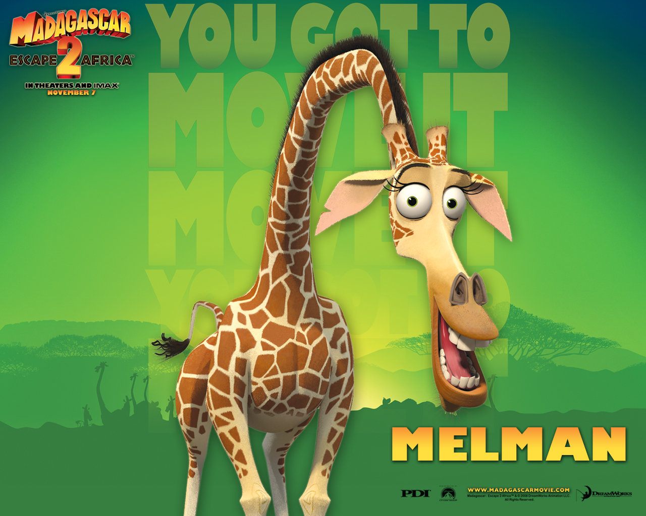 Melman In Madagascar