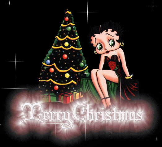 Merry Christmas from Betty Boop (Christmas 2008) - animated - Christmas Fan  Art (2793905) - Fanpop