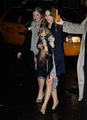 Natalie Portman arrives at Letterman - natalie-portman photo