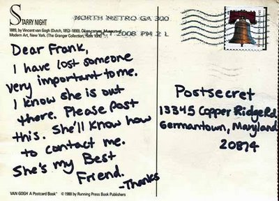  PostSecret - Nov. 9, 2008