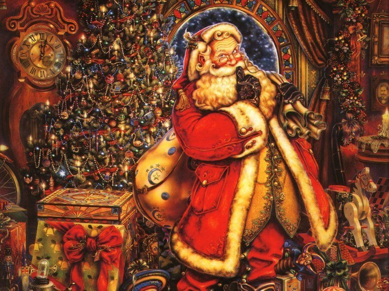 Santa Claus - christmas wallpaper