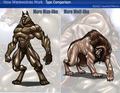 Wolf-man/Man wolf: The difference - werewolves photo