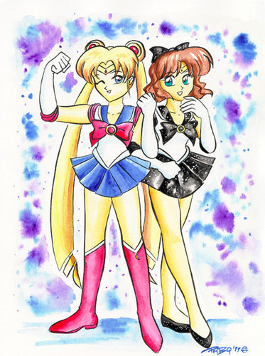  sailormoon and friend