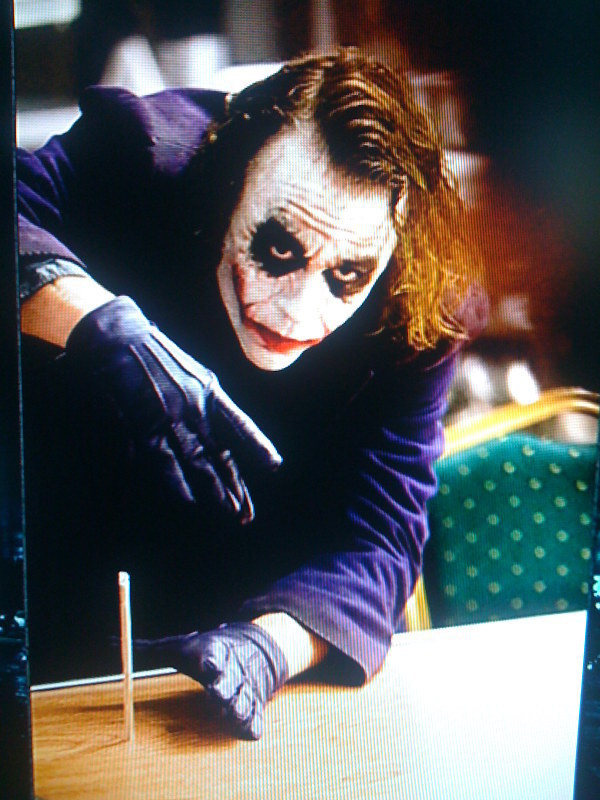 the dark knight joker wallpaper. the Scenes with the Joker