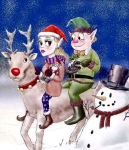  giáng sinh Elves (Christmas 2008)