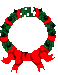Christmas Wreath - animated  (Christmas 2008) - christmas icon