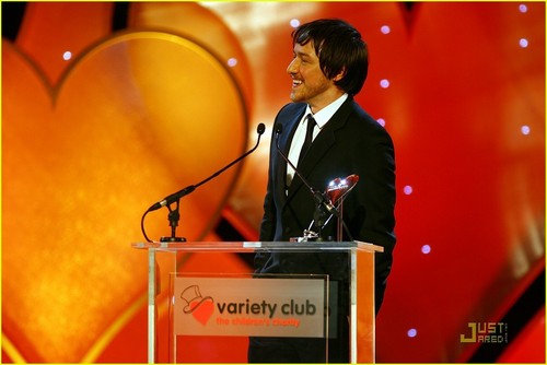  James @ the Variety Club Showbiz Awards