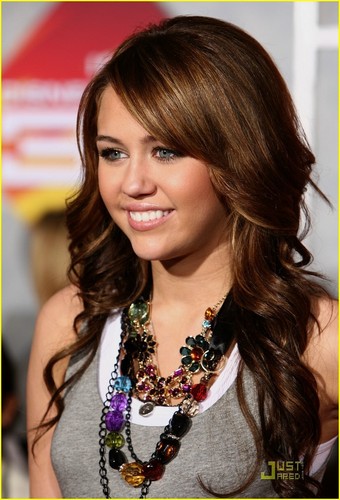 Miley @ Bolt Premiere 