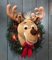 Reindeer Christmas Wreath  (Christmas 2008) - christmas photo