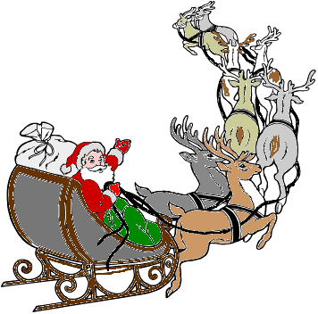  Santa's giáng sinh Eve Sleigh Ride (Christmas 2008)
