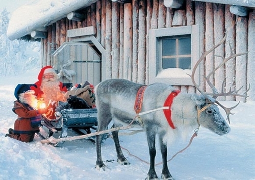  Santa and Reindeer (Christmas 2008)