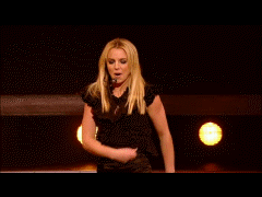  Britney at x-factor