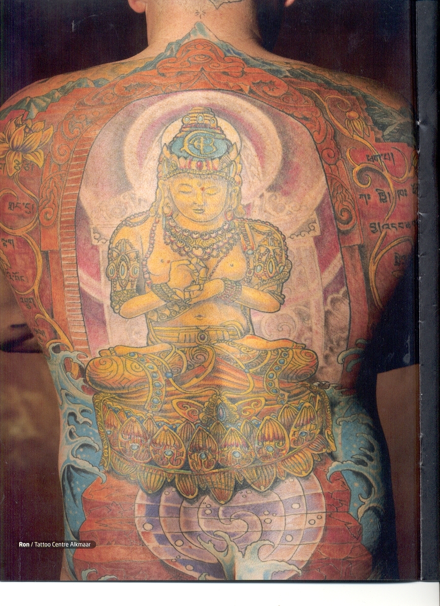 buddha tattoo effigy