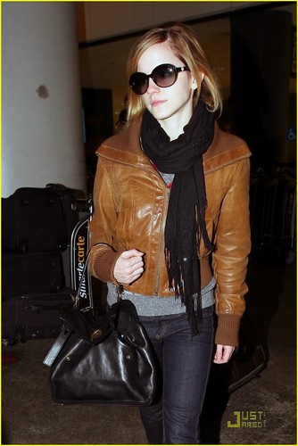  Emma at LAX airport