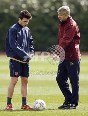  Fabregas and Wenger