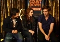 Taylor & Robsten on No.1 Countdown on Fuse  - twilight-series screencap