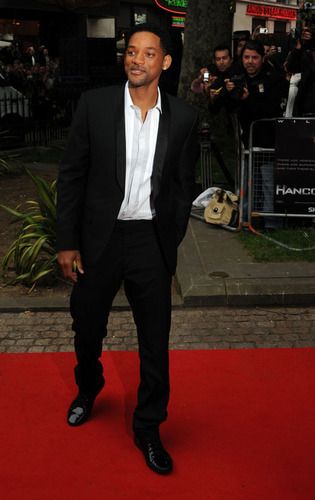  Will at the London Premiere of Hancock
