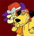 dick darstardly and muttley - hanna-barbera icon