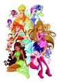 winx club group with pixies - the-winx-club photo