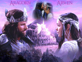 lord-of-the-rings - Aragorn and Arwen wallpaper