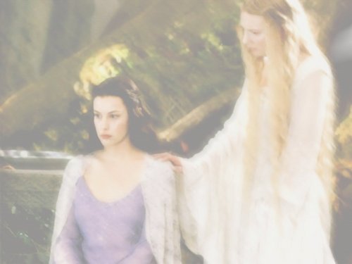  Arwen and Galadriel