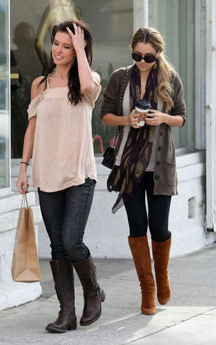  Audrina out with LAUREN
