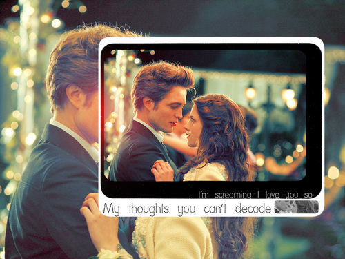  Edward & Bella achtergrond