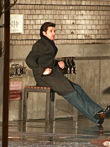 Patrick Dempsey- Behind the Scenes Filming 