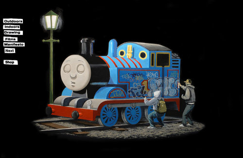  Thomas sa pamamagitan ng Banksy