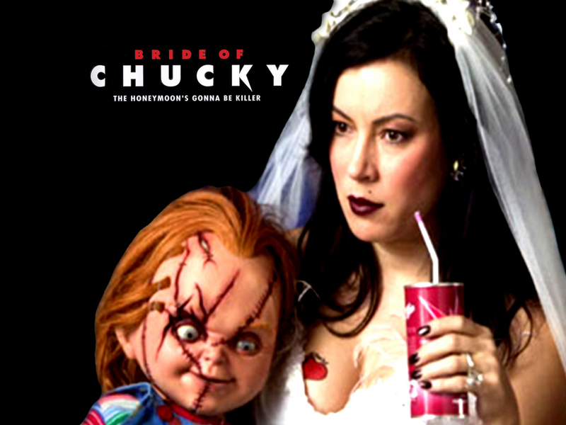 Chucky and Tiff Chucky Wallpaper 3118609 Fanpop