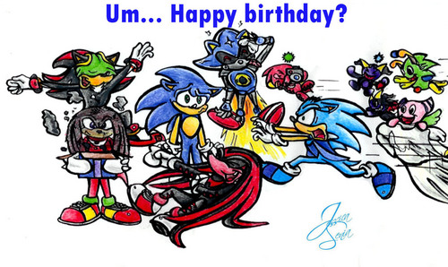  Happy Birthday Sonic ^^;