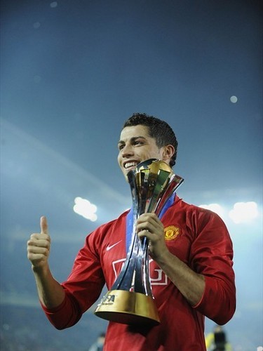  Manchester United win Club World Cup jepang 2008