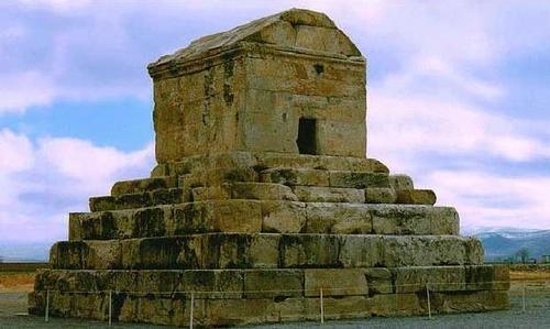  the tomb of Cyrus the Great
