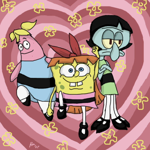Download this Spongebob Crazy Fan Art picture