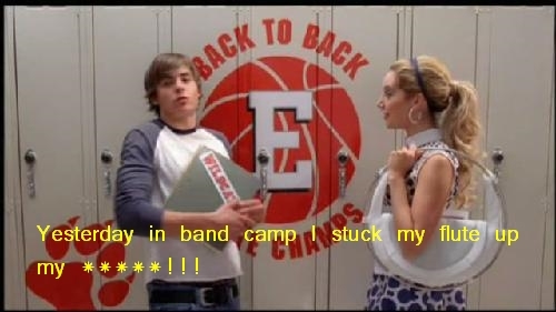 What happens when HSM turns into American Pie....