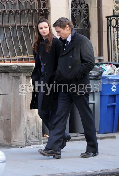 Amber with Jeremy Renner