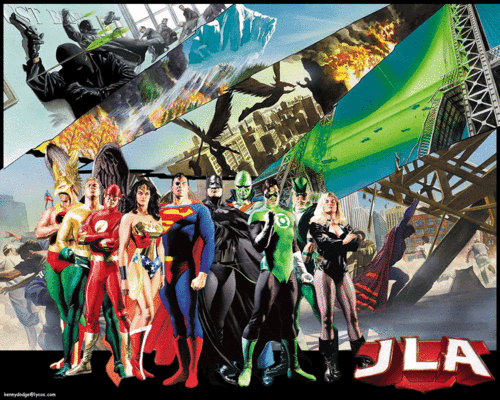 DC super heroes
