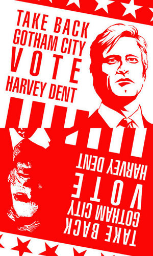  Harvey Dent / Two Face Flippy Poster