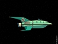 futurama - Planet Express Ship wallpaper