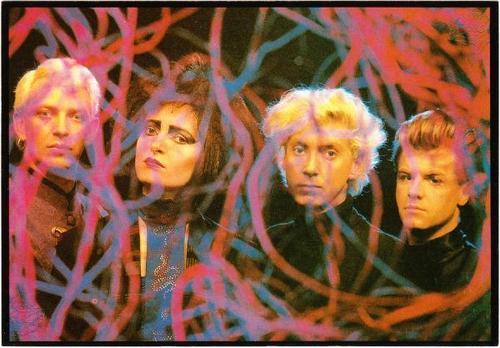  Siouxsie and the Banshees 1980's Postcard #1