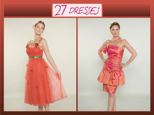  27 Dresses kertas dinding
