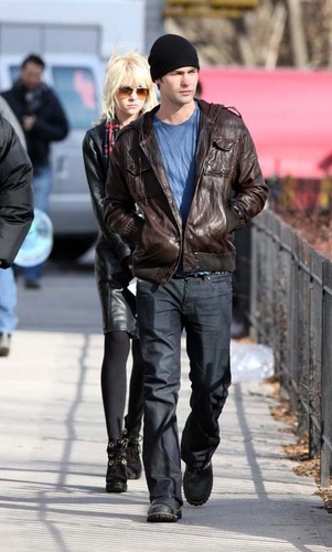 Chace on Set