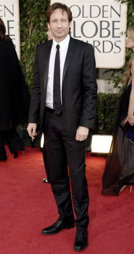  David Duchovny @ 2009 Golden Globes