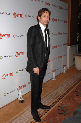  David Duchovny @ 2009 Golden Globes