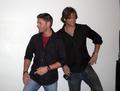 Jared and Jensen  - supernatural photo