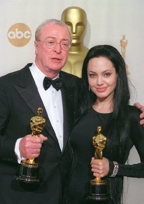  Michael Caine and Angelina Jolie