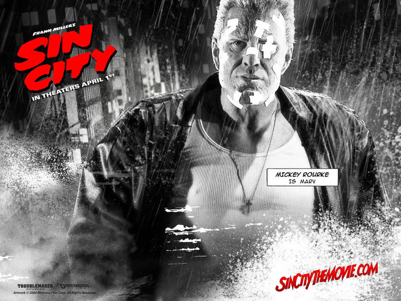 Mickey Rourke in Sin City - Mickey Rourke Wallpaper (3549360) - Fanpop