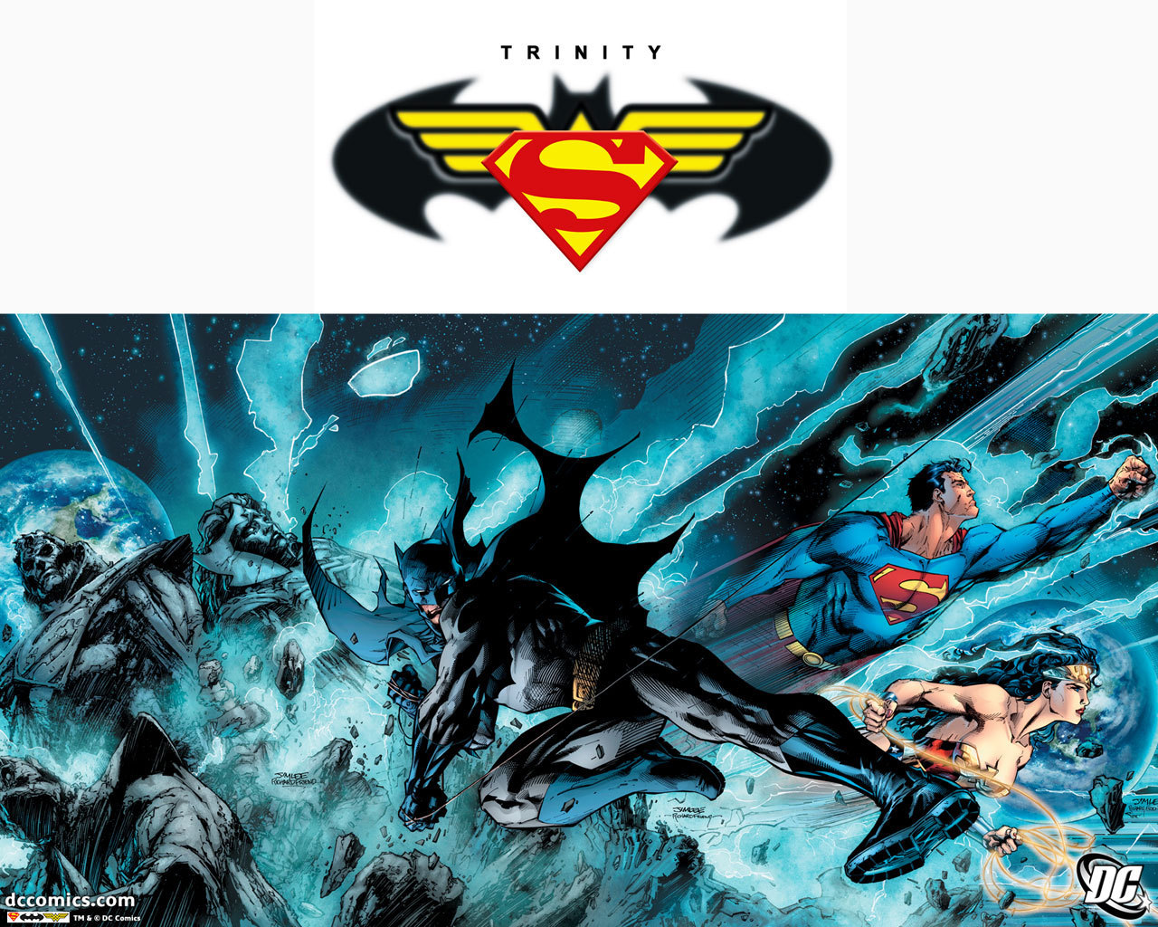 Trinity - DC Comics 1280x1024